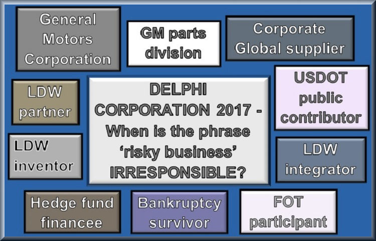 Many historical aspects of Delphi Corporation