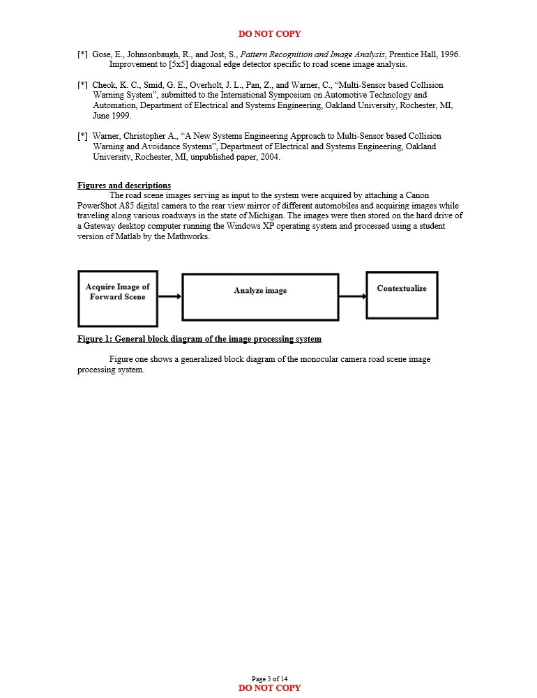 Patent Information description of information potentially related to invention, figures and descriptions