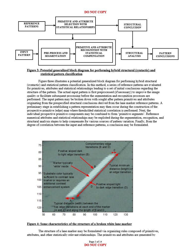 Potential Generalized block diagram for performing hybrid structural and statistical pattern classification with added detail